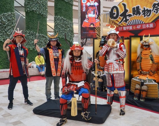 日本購物祭 武士現身南紡夢時代