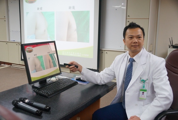 台南醫院整形外科主治醫師洪敏翔指出，男性愛吃炸雞引起女乳症，也很常見。