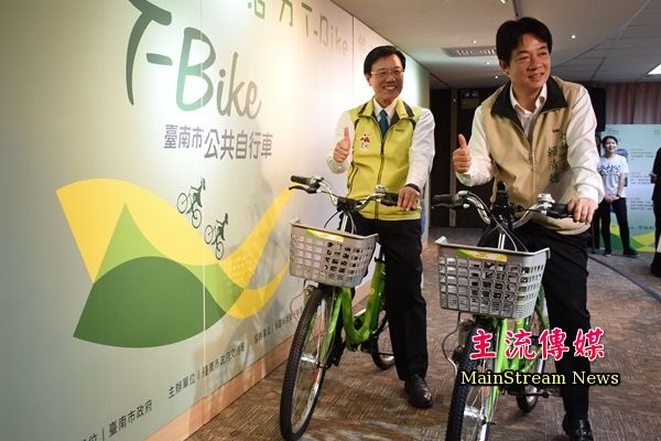 台南T-Bike每輛造價2萬5000元。(記者蔡宗憲攝)