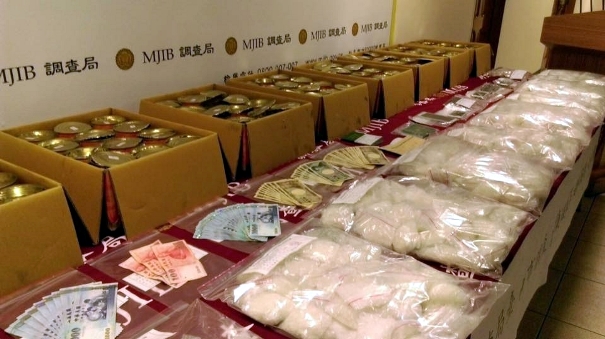 調查局台南市調處宣布破獲20公斤安非他命，瓦解台日販毒集團。