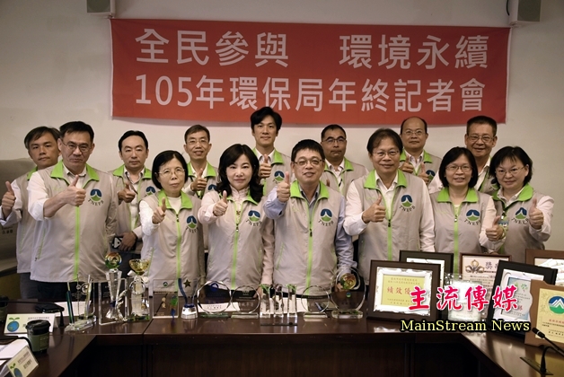 台南市環保局5度蟬聯優等獎，今年獲得23項全國第一。(記者蔡宗憲攝)