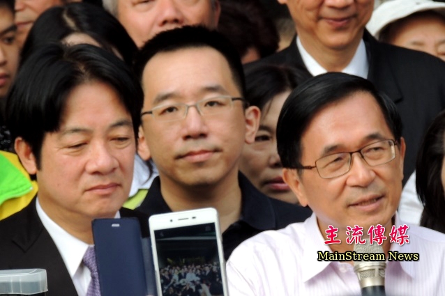 陳水扁感謝馬英九讓他在獄中失去自由，卻因此得到親情。