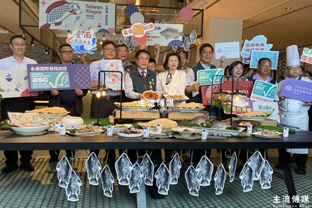 台南市府攜手老爺行旅推「台灣鯛美食季」 黃偉哲邀品嘗8道新美味料理 台南市府農業局與台南老爺行旅合作,推出「台灣鯛美食季」活動。(記者吳敏慈攝)