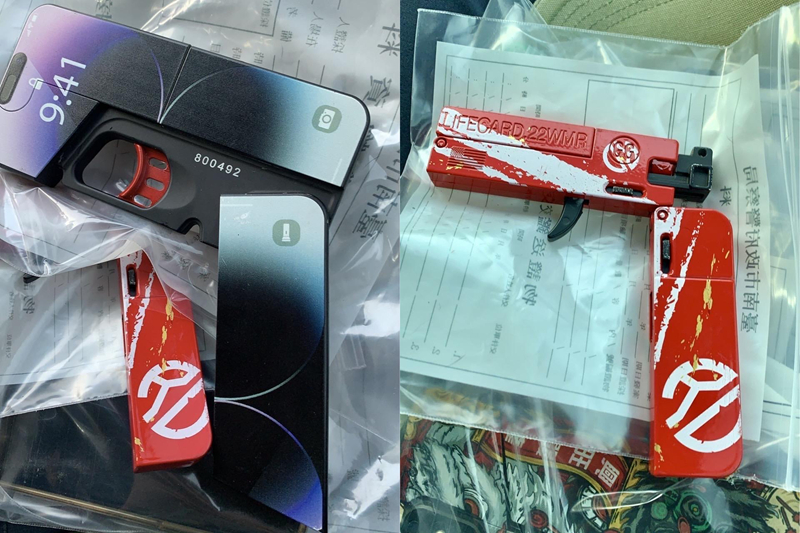 台南市刑警大隊查獲罕見微型槍械,攜帶方便、隱蔽性高,對社會治安造成潛在威脅。