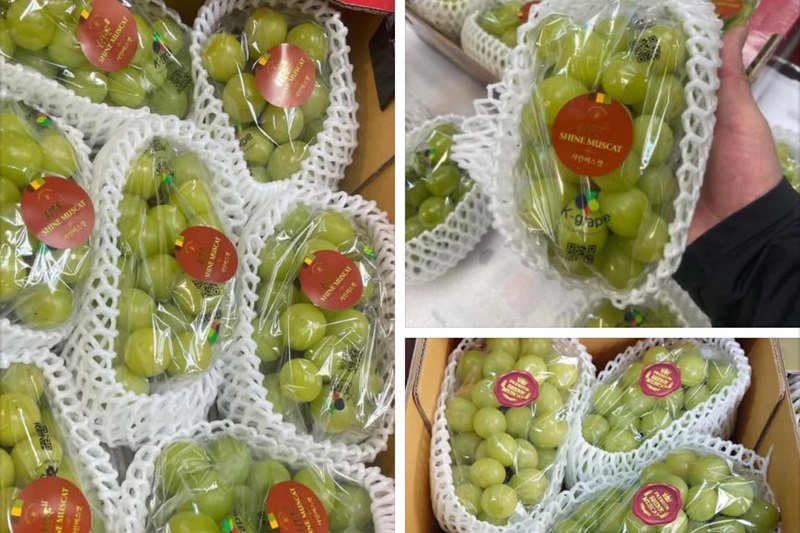 民眾看到「麝香葡萄一串130元免運費」臉書貼文,差點被騙20萬元。