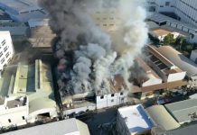 安南區金屬拋光工廠火災 波及汽車零件廠與倉庫