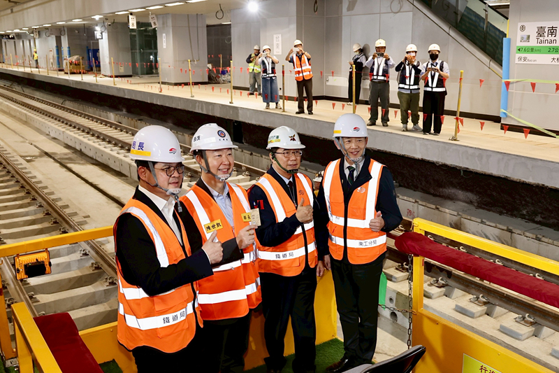 鐵路地下化完成後,台南市區將新增林森站與南台南站2座通勤車站。