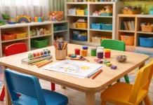 幼兒園示意圖。