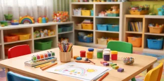 幼兒園示意圖。