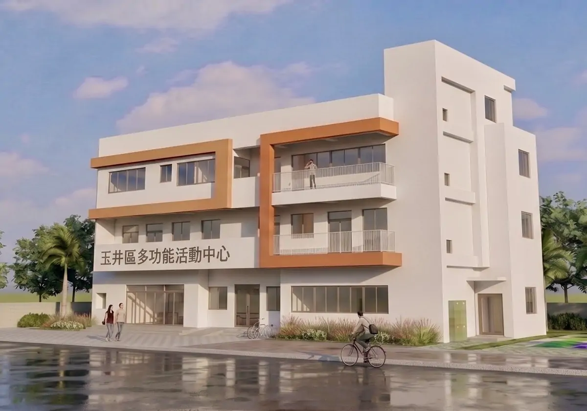 玉井區多功能活動中心預計117年完工。