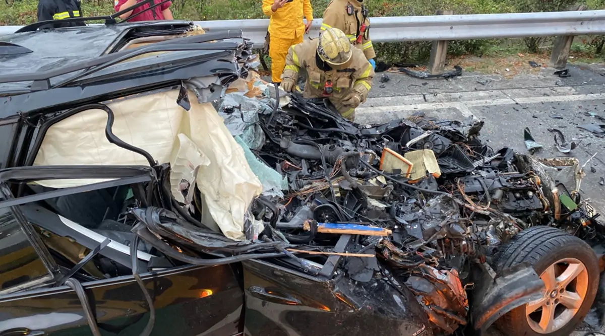 國3新化休息站21日清晨發生重大死亡車禍。